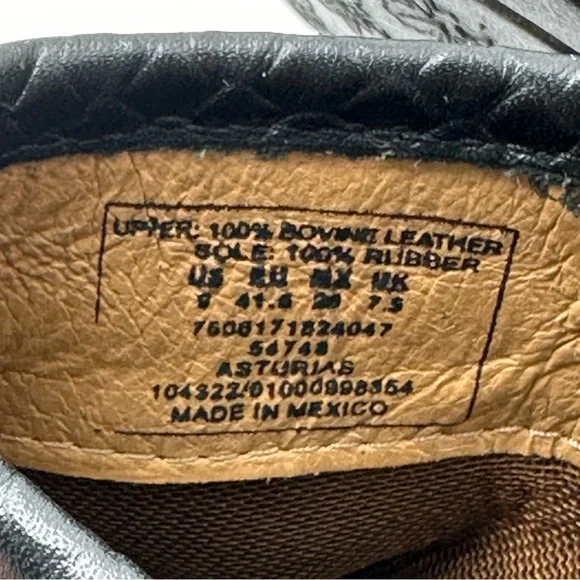 LOBO SOLO Asturias Black Clogs Mules Leather Sz 9M NIB - Picture 11 of 13